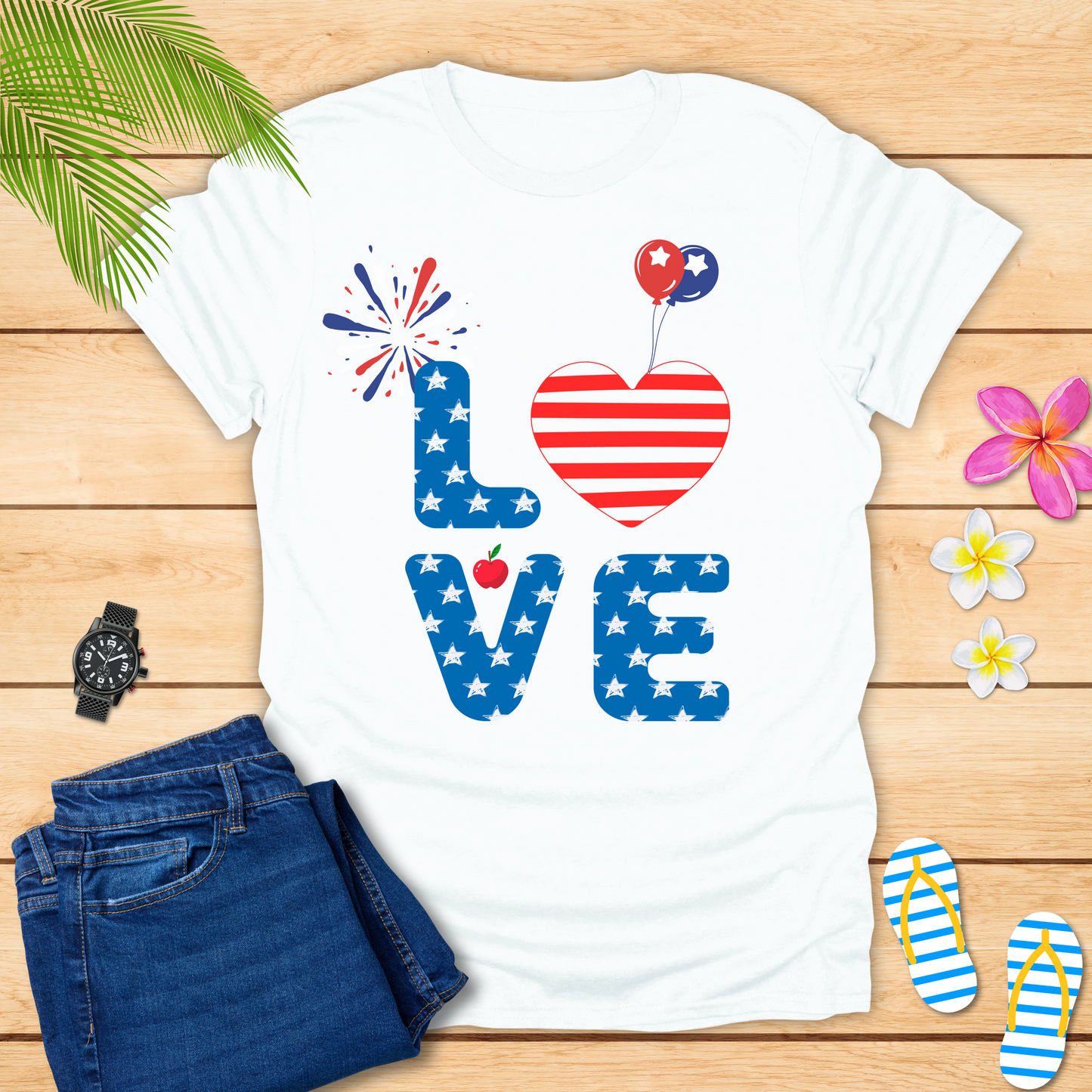 USA Love T-Shirt