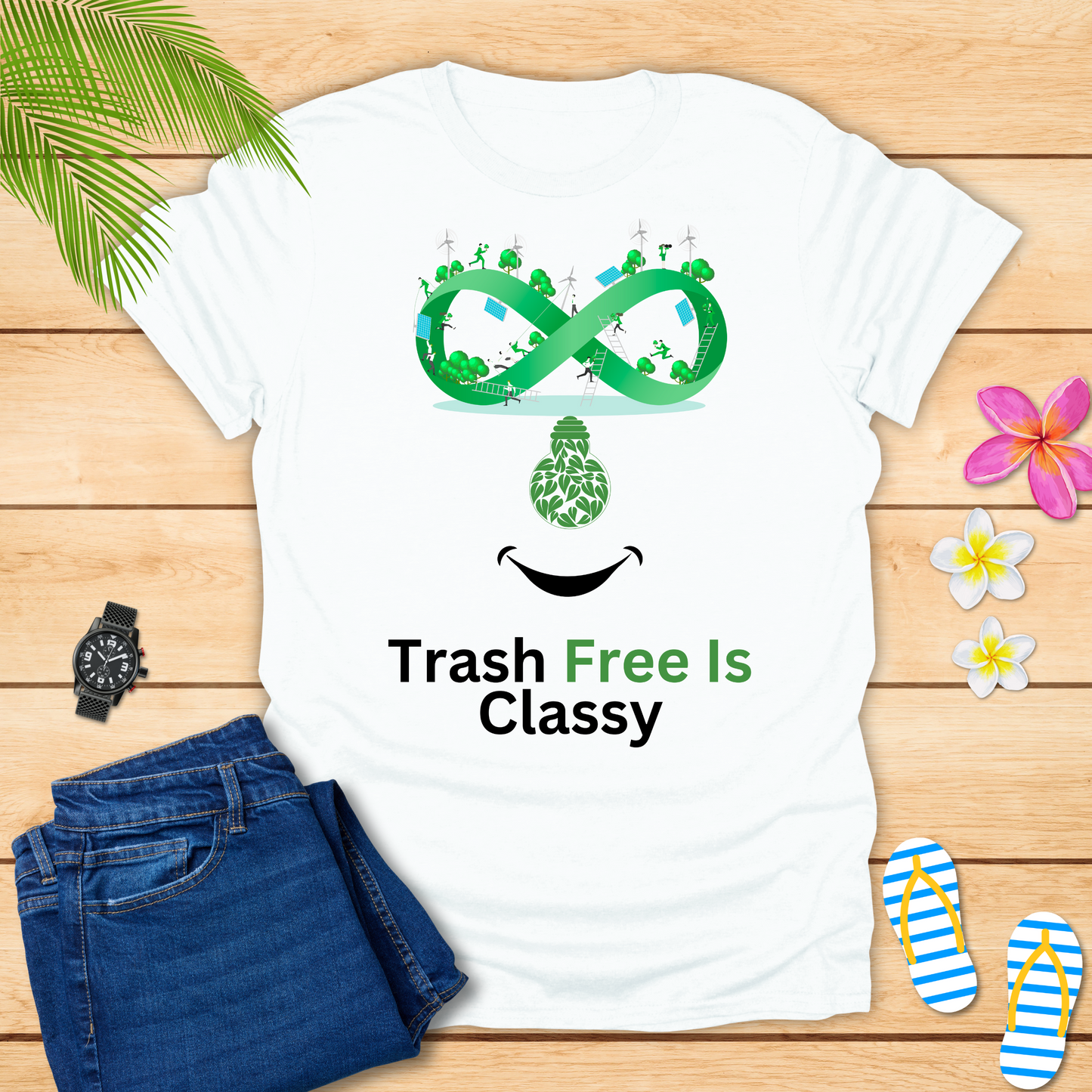 Trash Free Is Classy T-Shirt