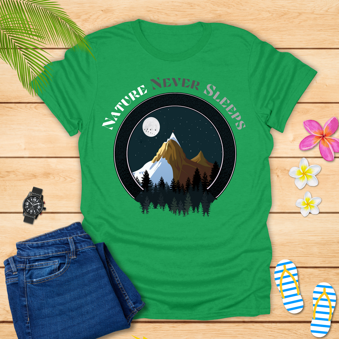 Nature Never Sleeps T-Shirt