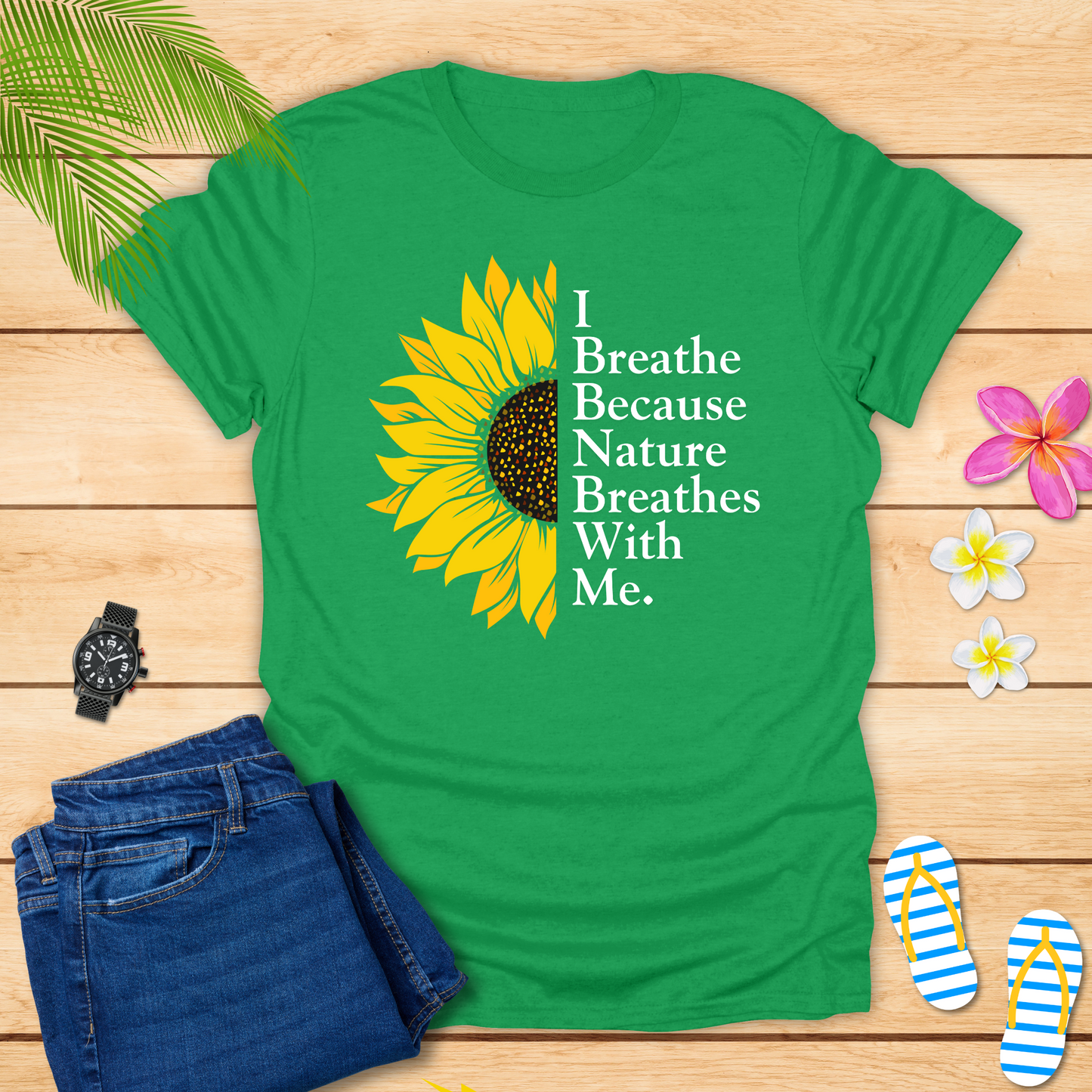 Nature And I Breath T-Shirt