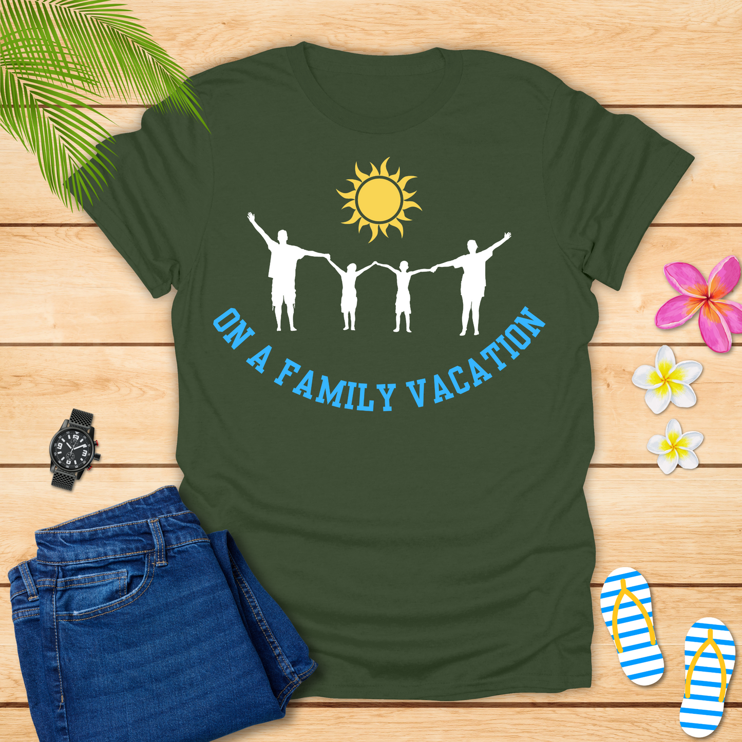 On A Family Vacation T-Shirt