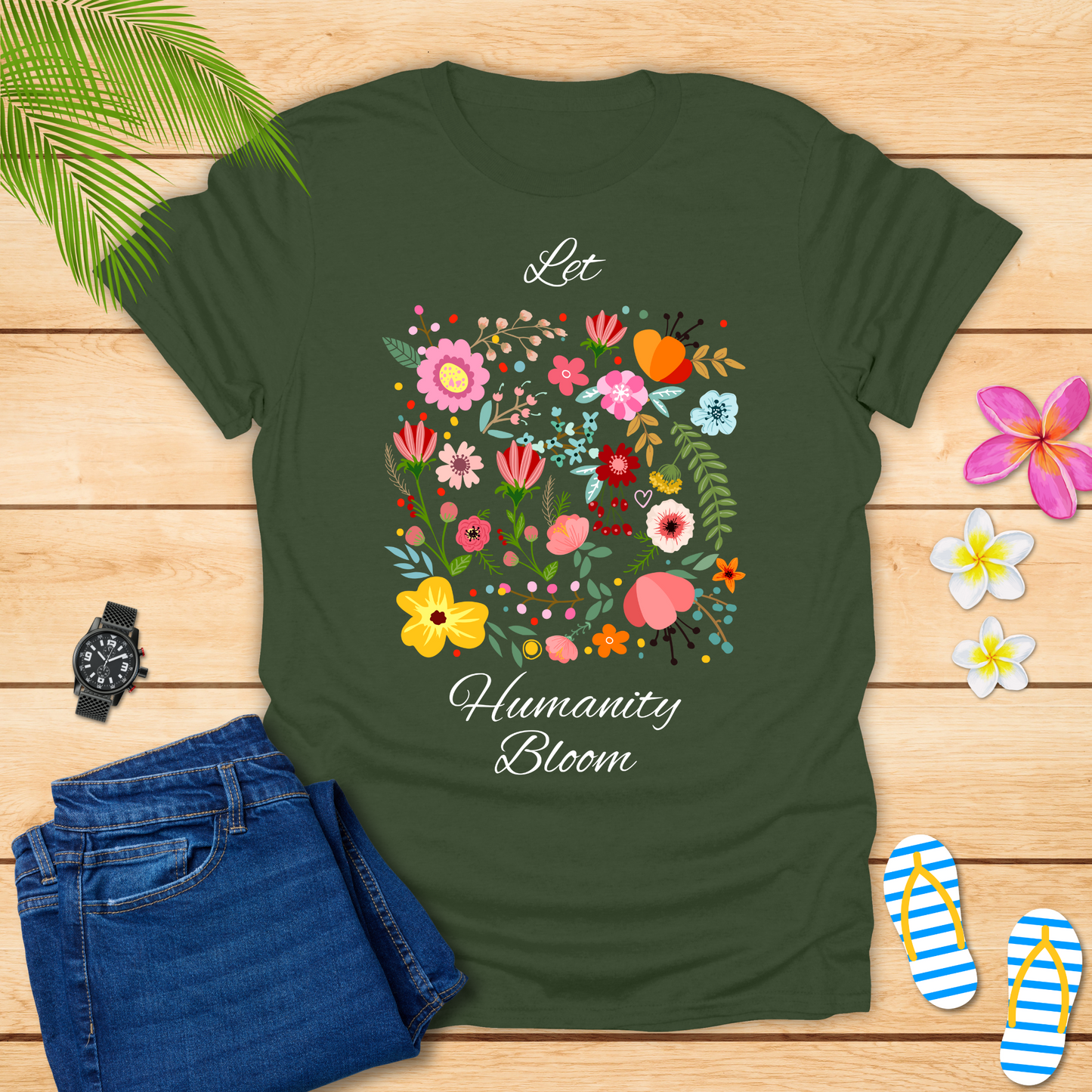 Let Humanity Bloom T-Shirt