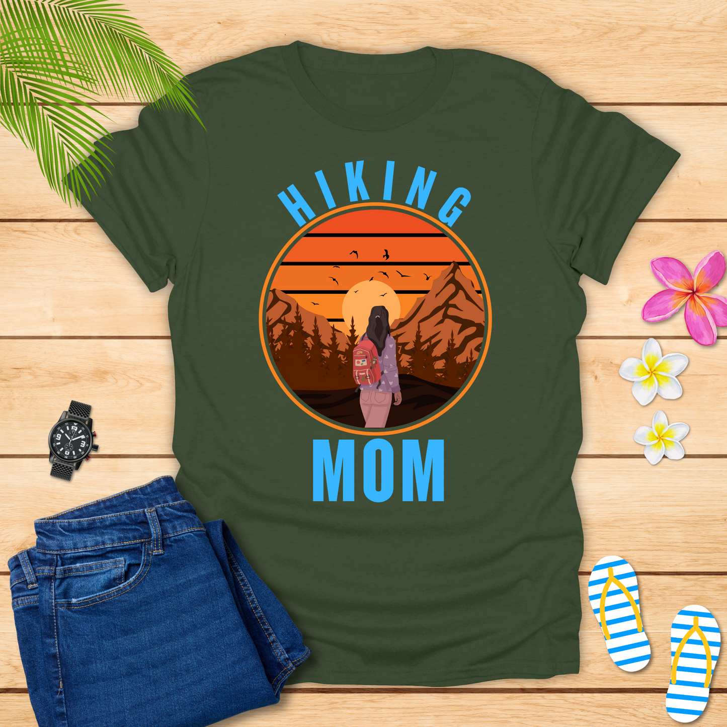 Hiking MOM T-Shirt