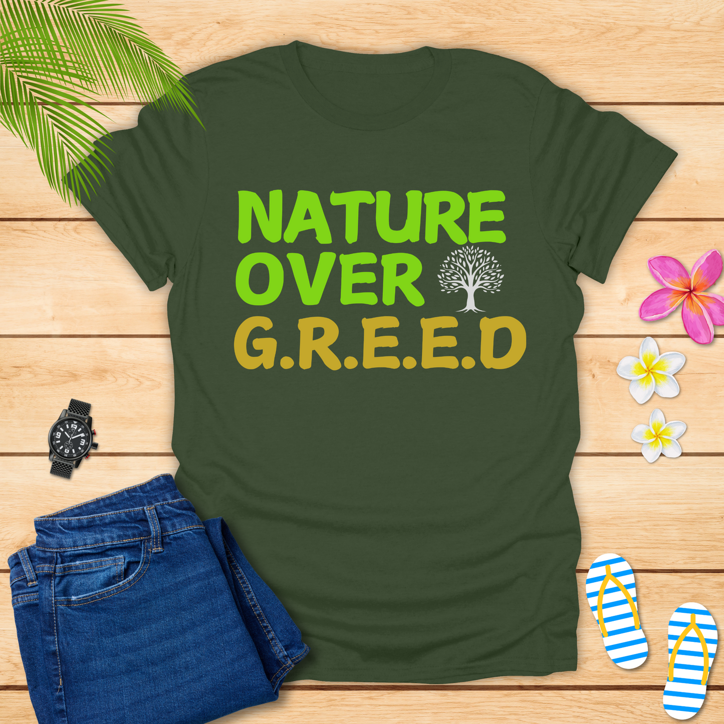 Nature Over Greed T-Shirt