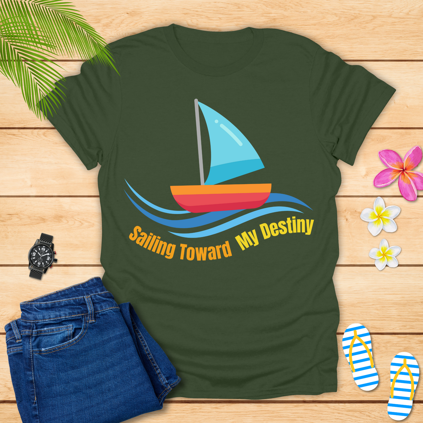 Sailing Toward My Destiny T-Shirt