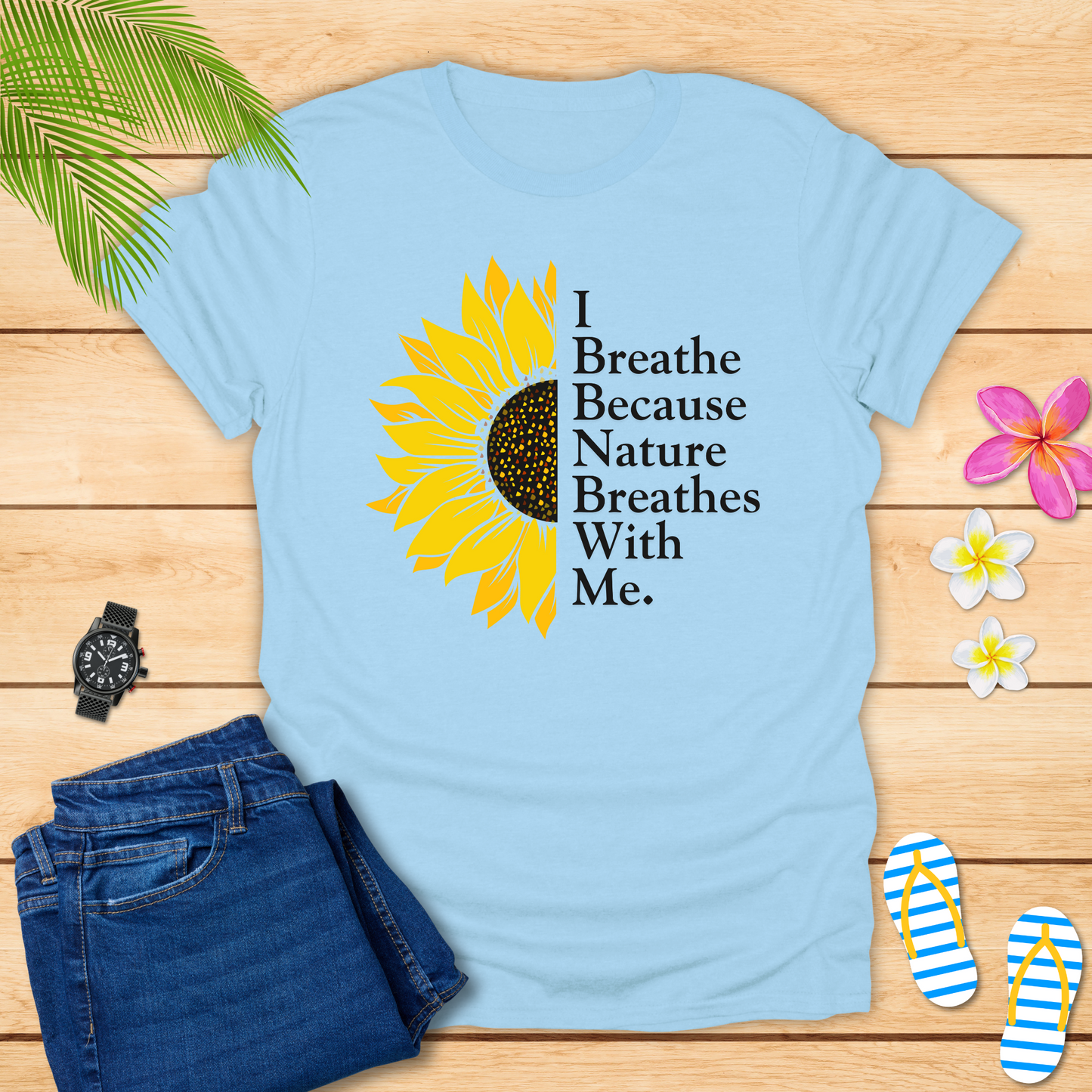 Nature And I Breath T-Shirt