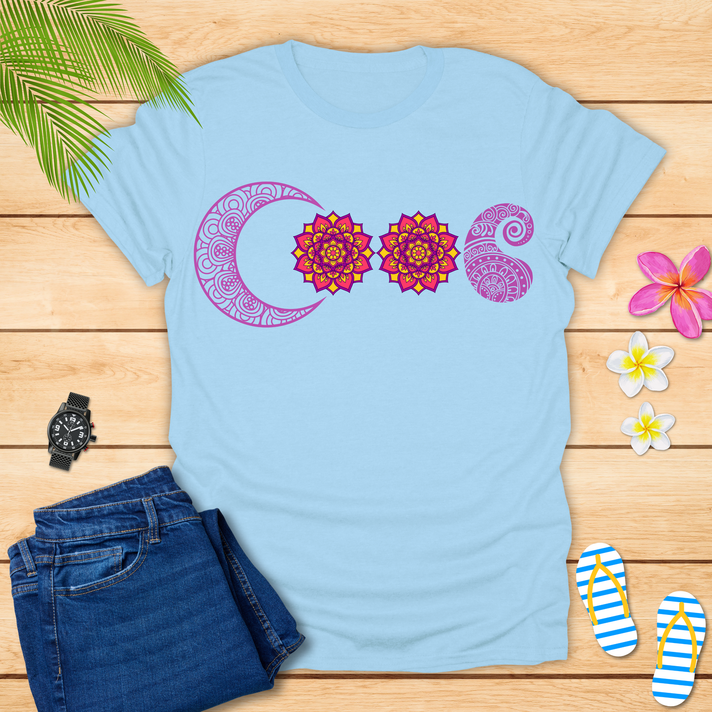 Cool Mandala Design T-Shirt