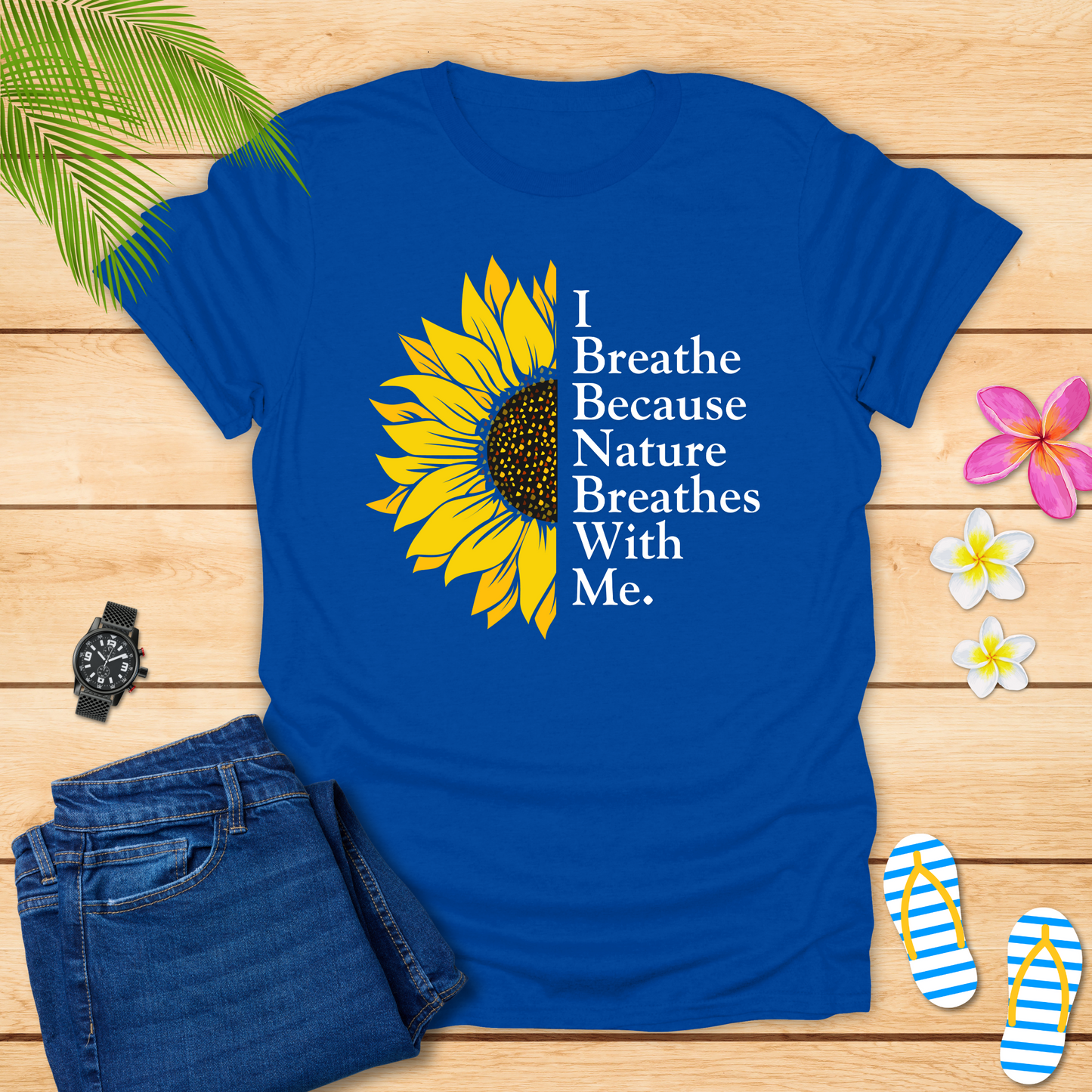 Nature And I Breath T-Shirt