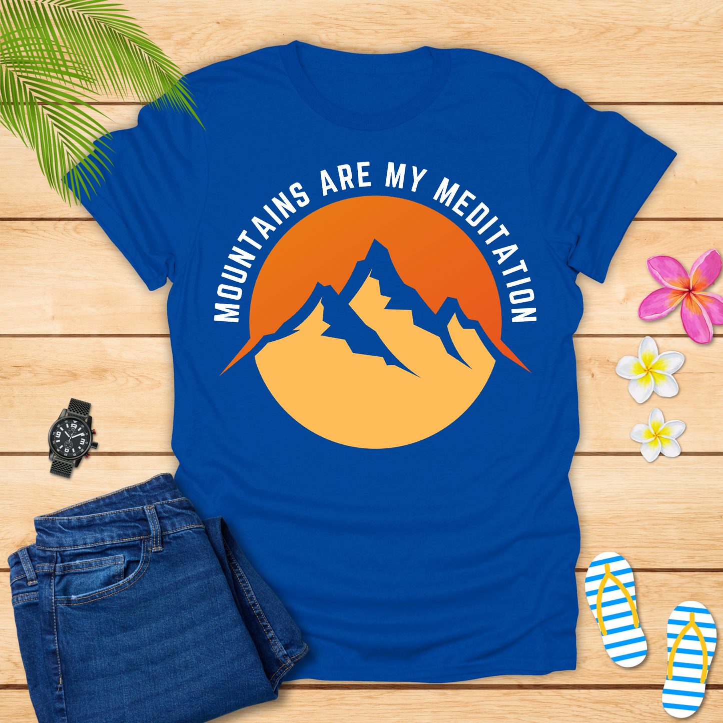 Mountains Are My Meditation T-Shirt