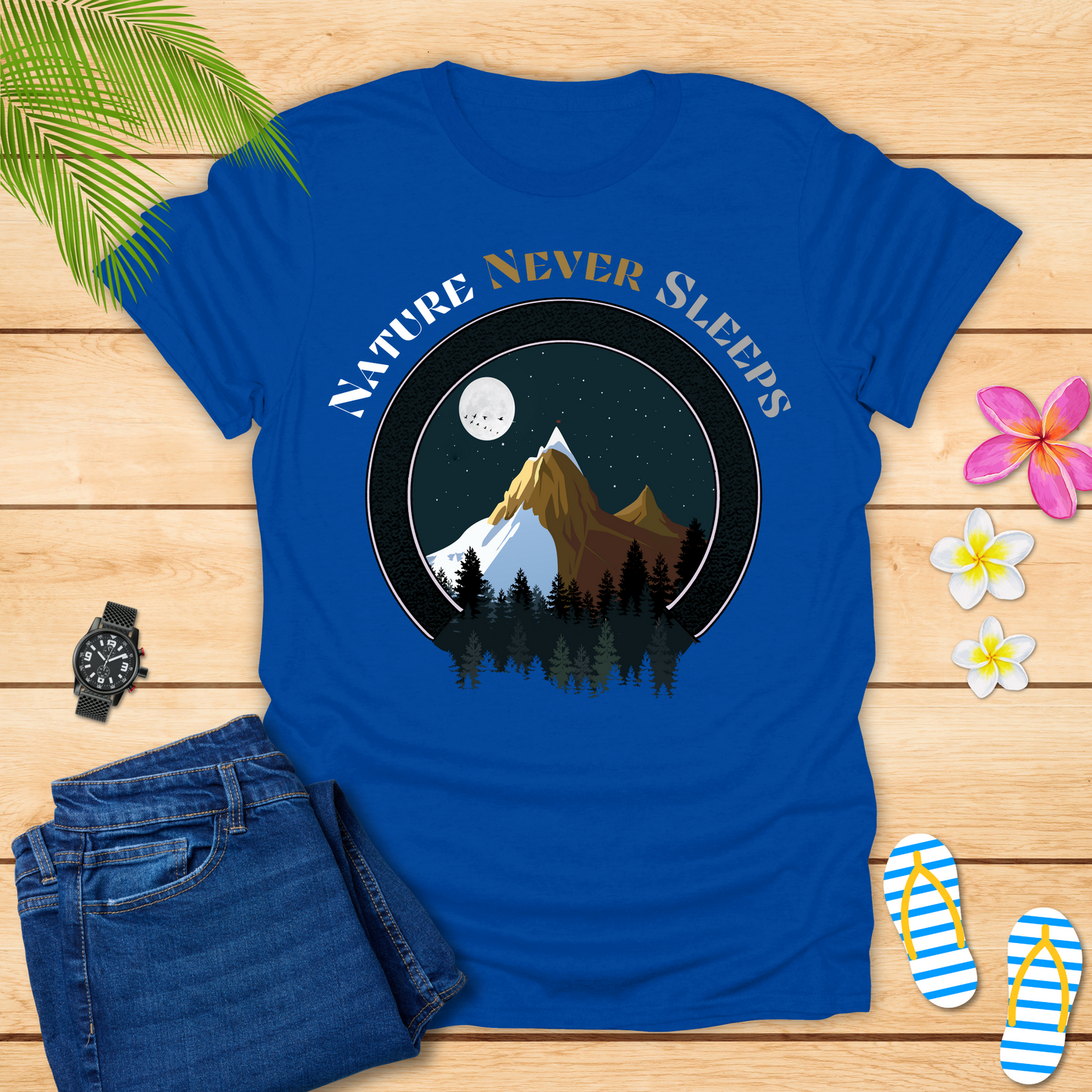 Nature Never Sleeps T-Shirt