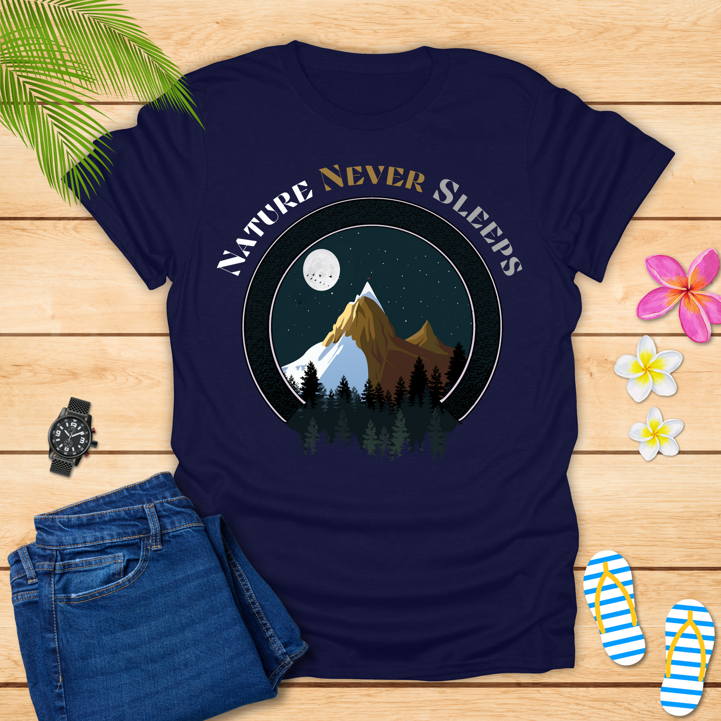 Nature Never Sleeps T-Shirt
