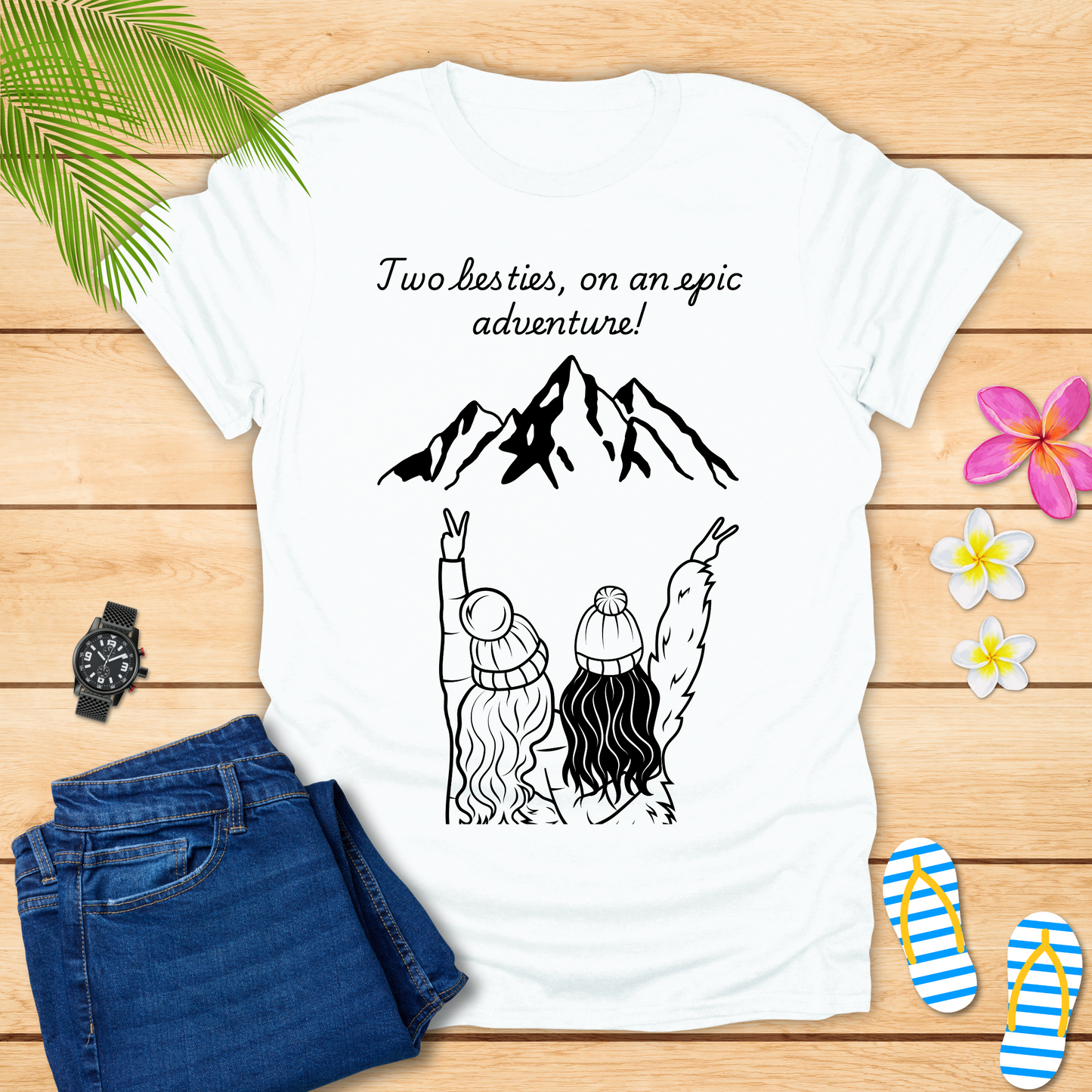 Two Besties On Epic Adventure T-Shirt