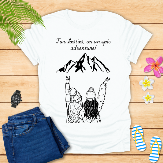 Two Besties On Epic Adventure T-Shirt