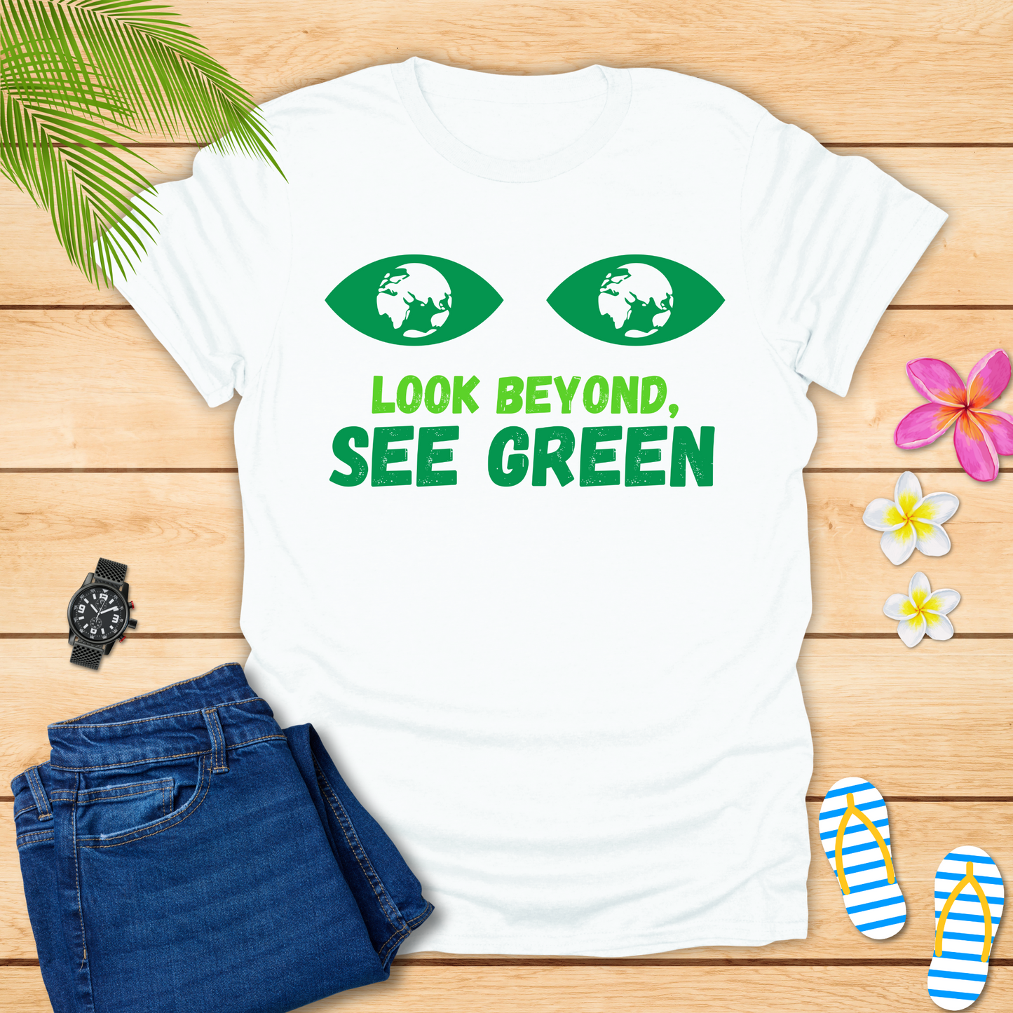 Look Beyond See Green T-Shirt