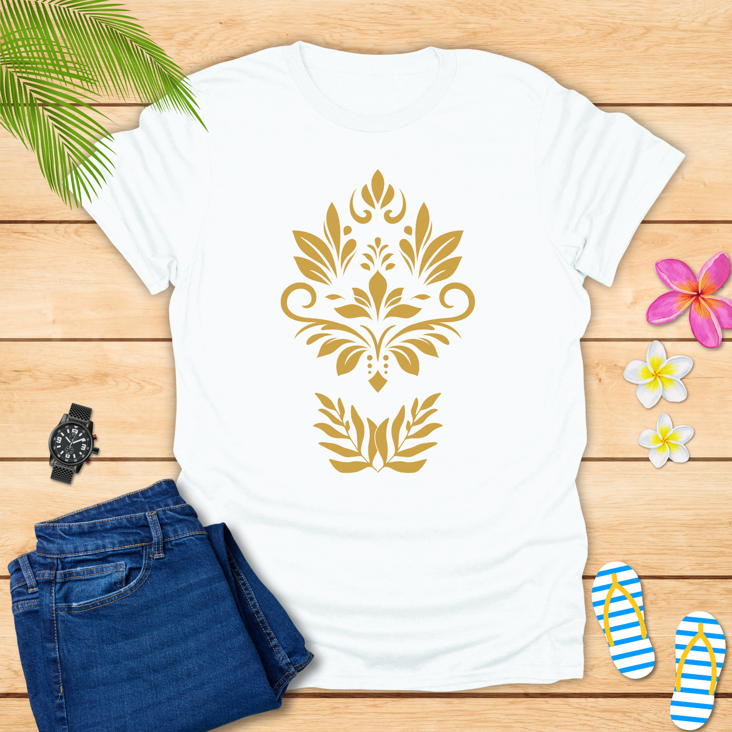 Floral Designer T-Shirt