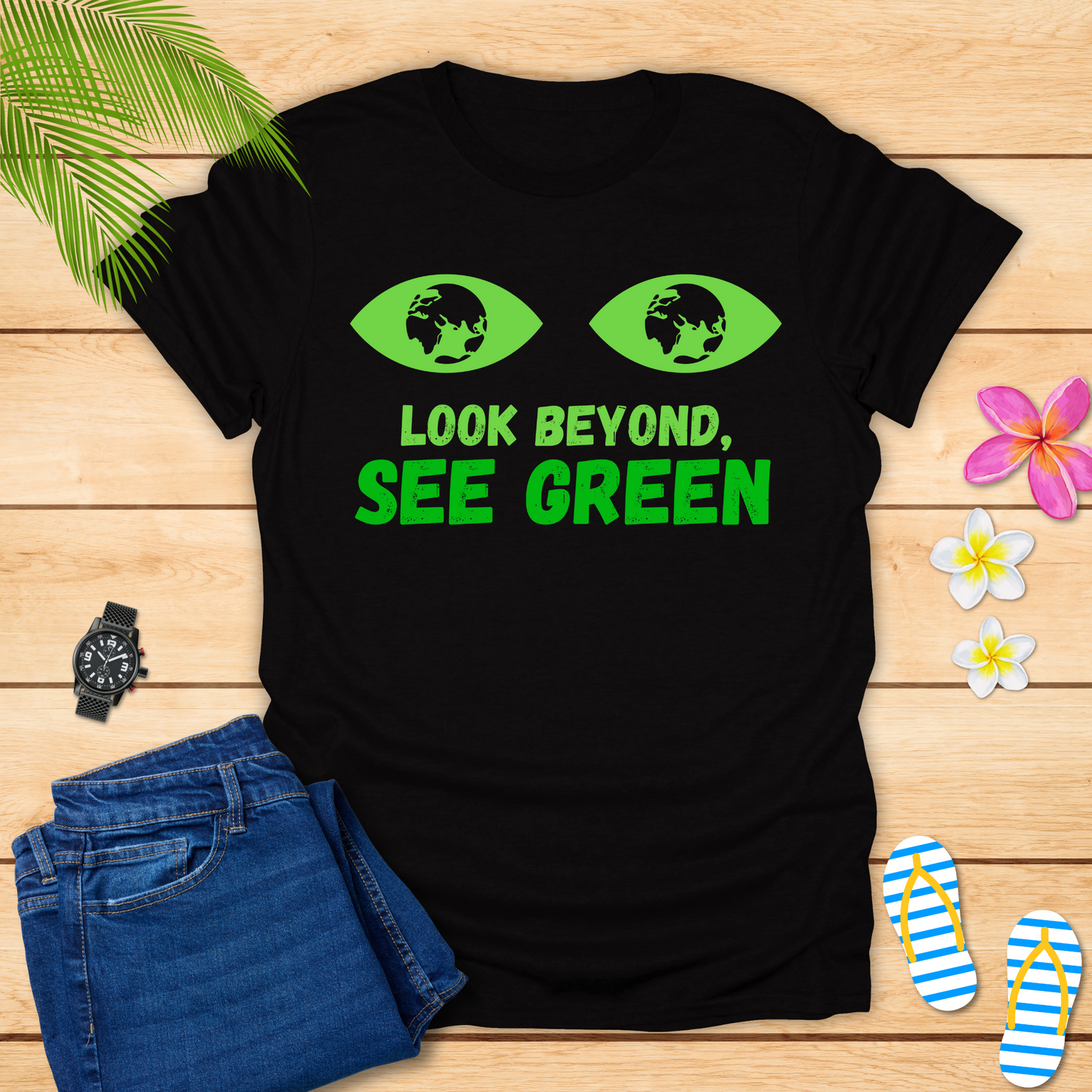 Look Beyond See Green T-Shirt