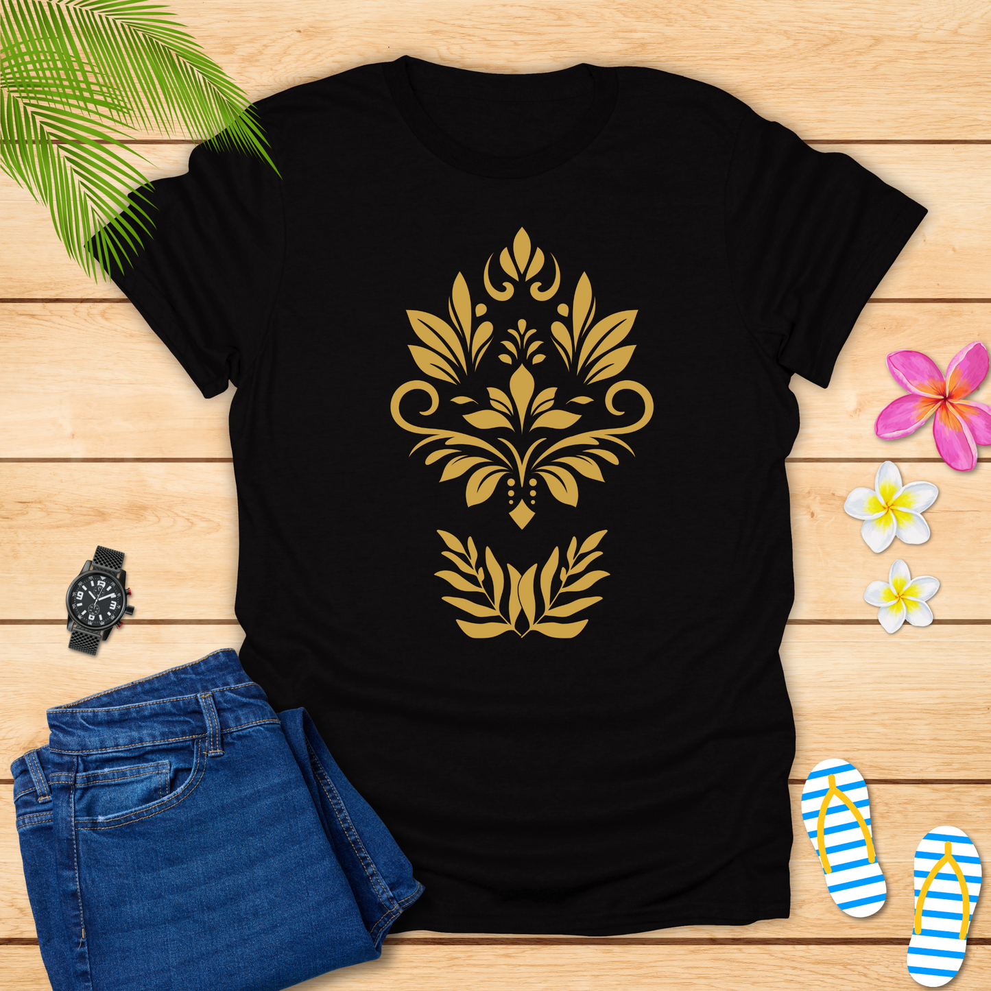 Floral Designer T-Shirt