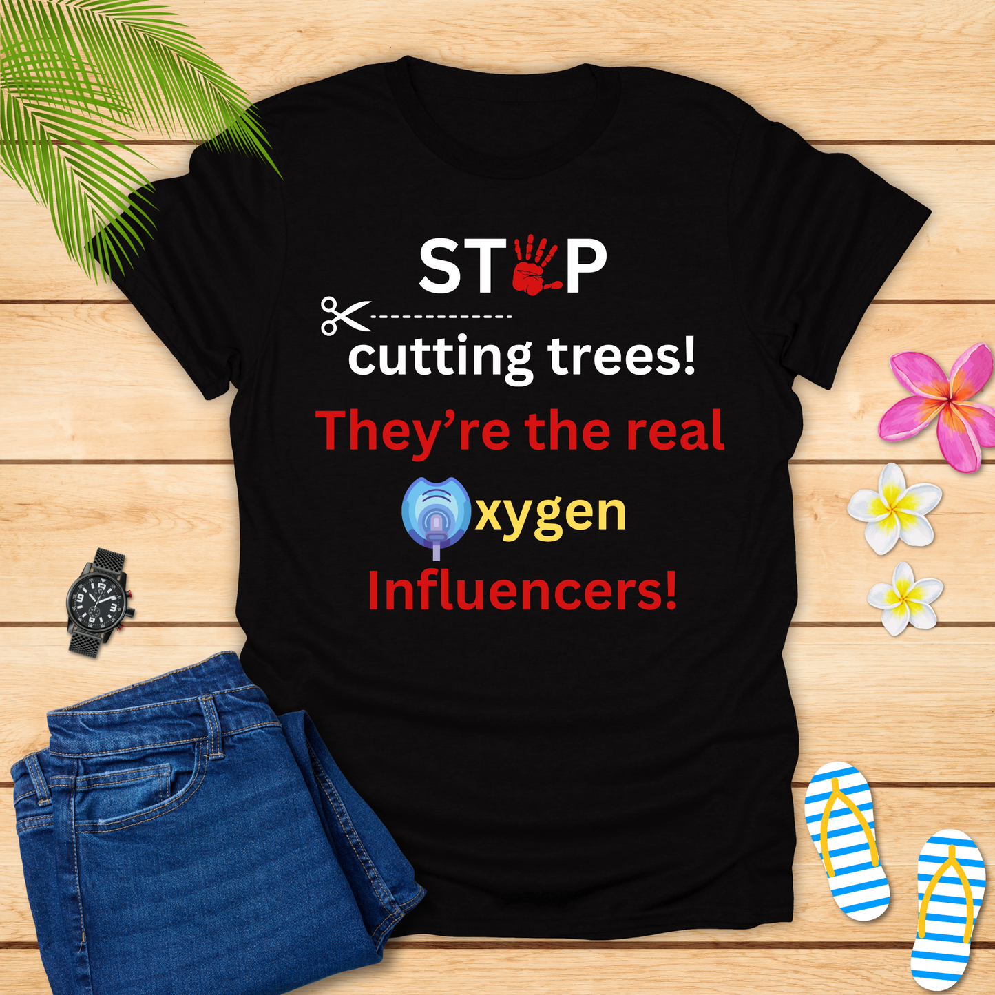 Stop Cutting Trees T-Shirt