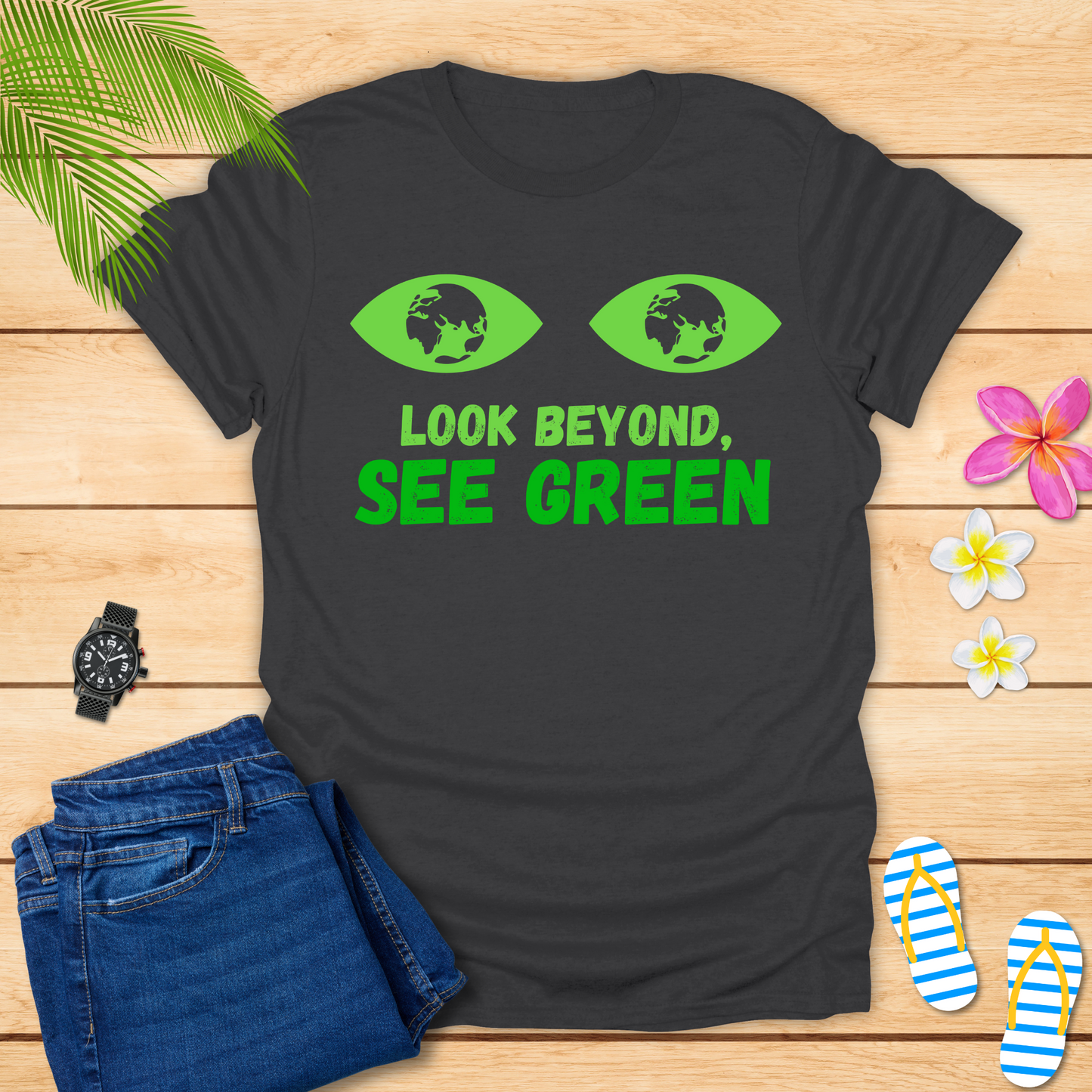 Look Beyond See Green T-Shirt