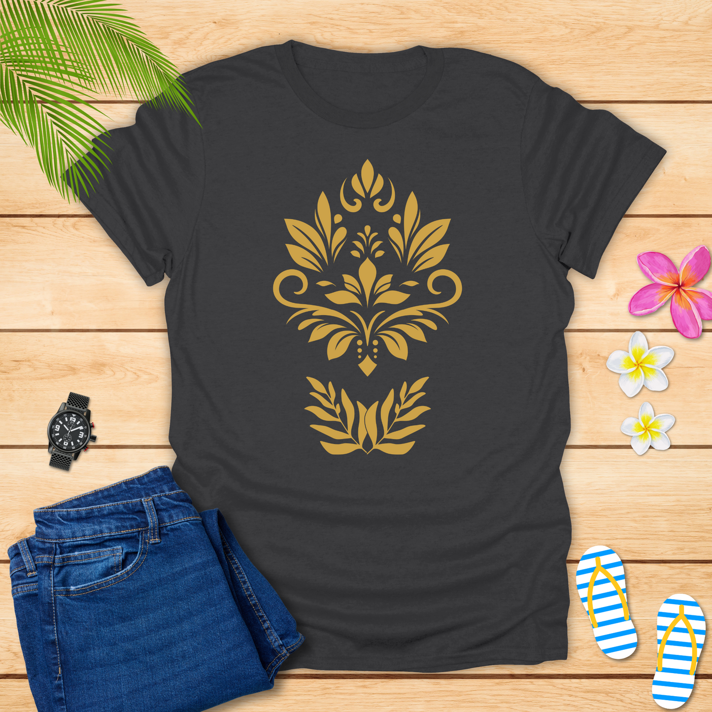 Floral Designer T-Shirt