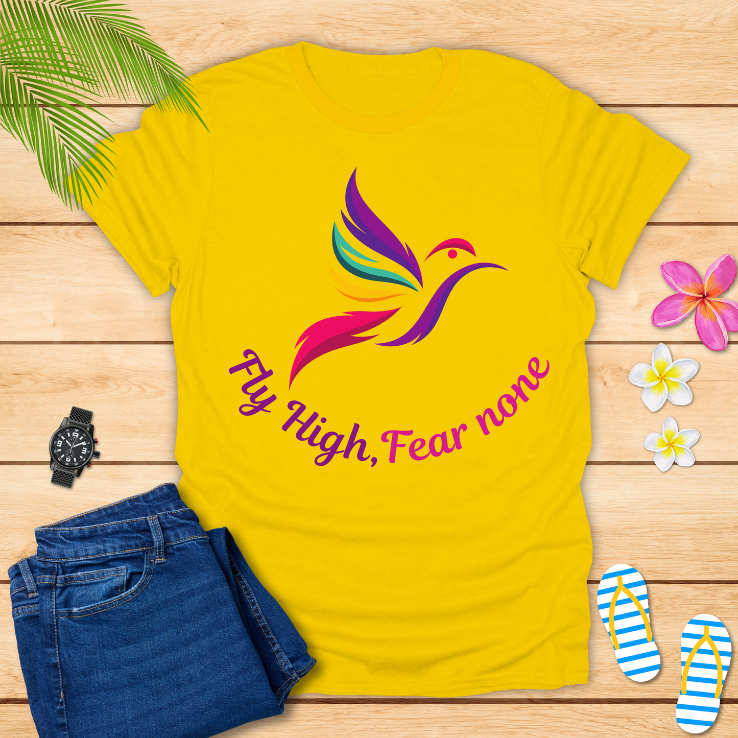 Fly High Fear None T-Shirt