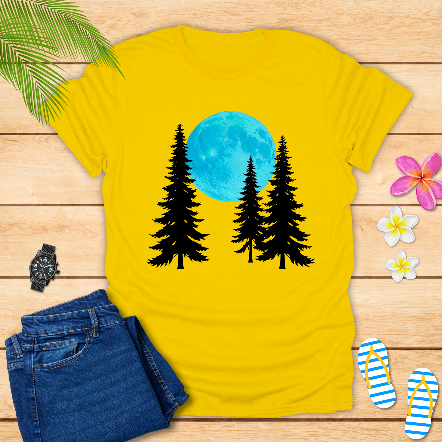 Surreal Blue Moon T-Shirt