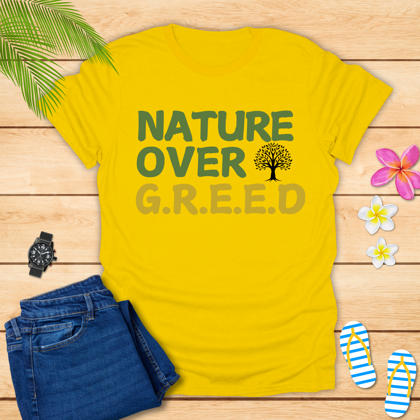Nature Over Greed T-Shirt