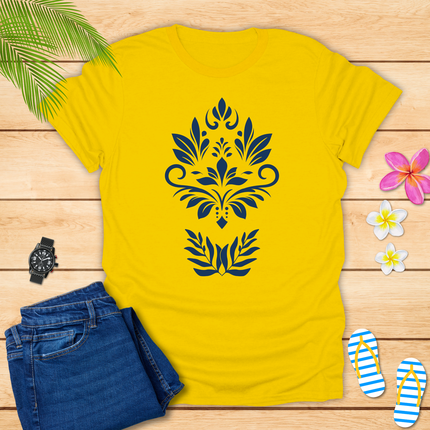 Floral Designer T-Shirt