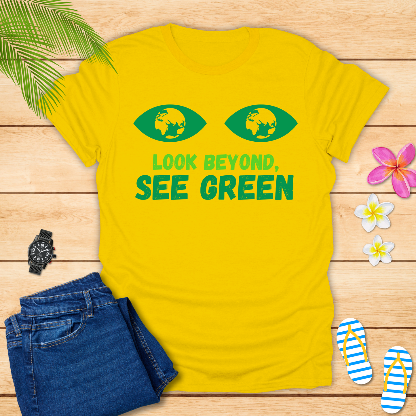 Look Beyond See Green T-Shirt