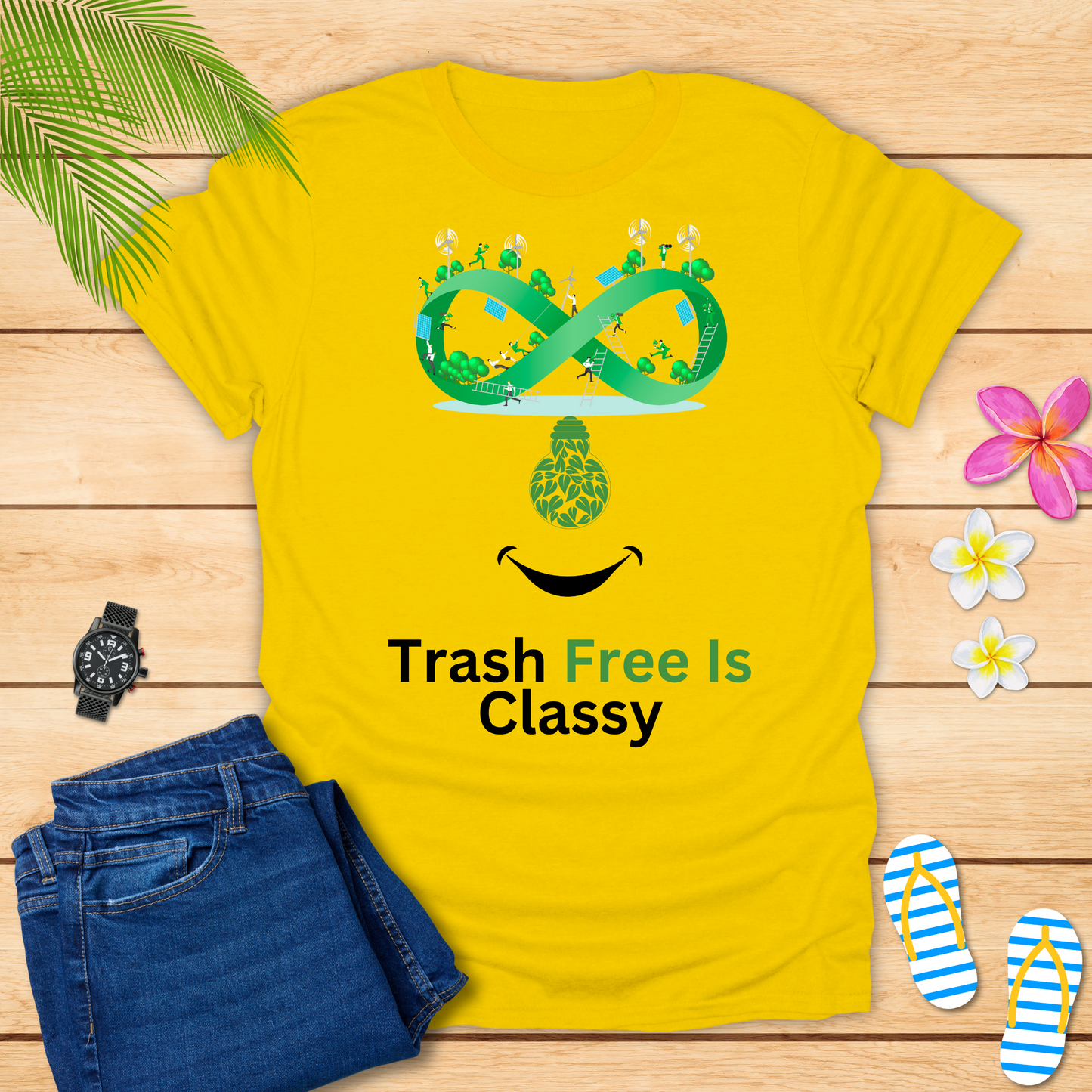 Trash Free Is Classy T-Shirt