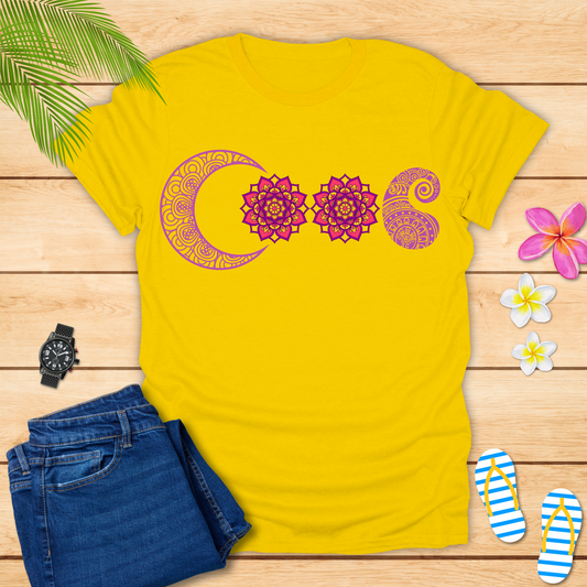 Cool Mandala Design T-Shirt