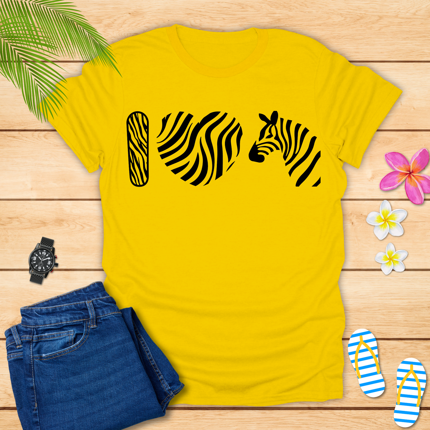I Love Zebra T-Shirt