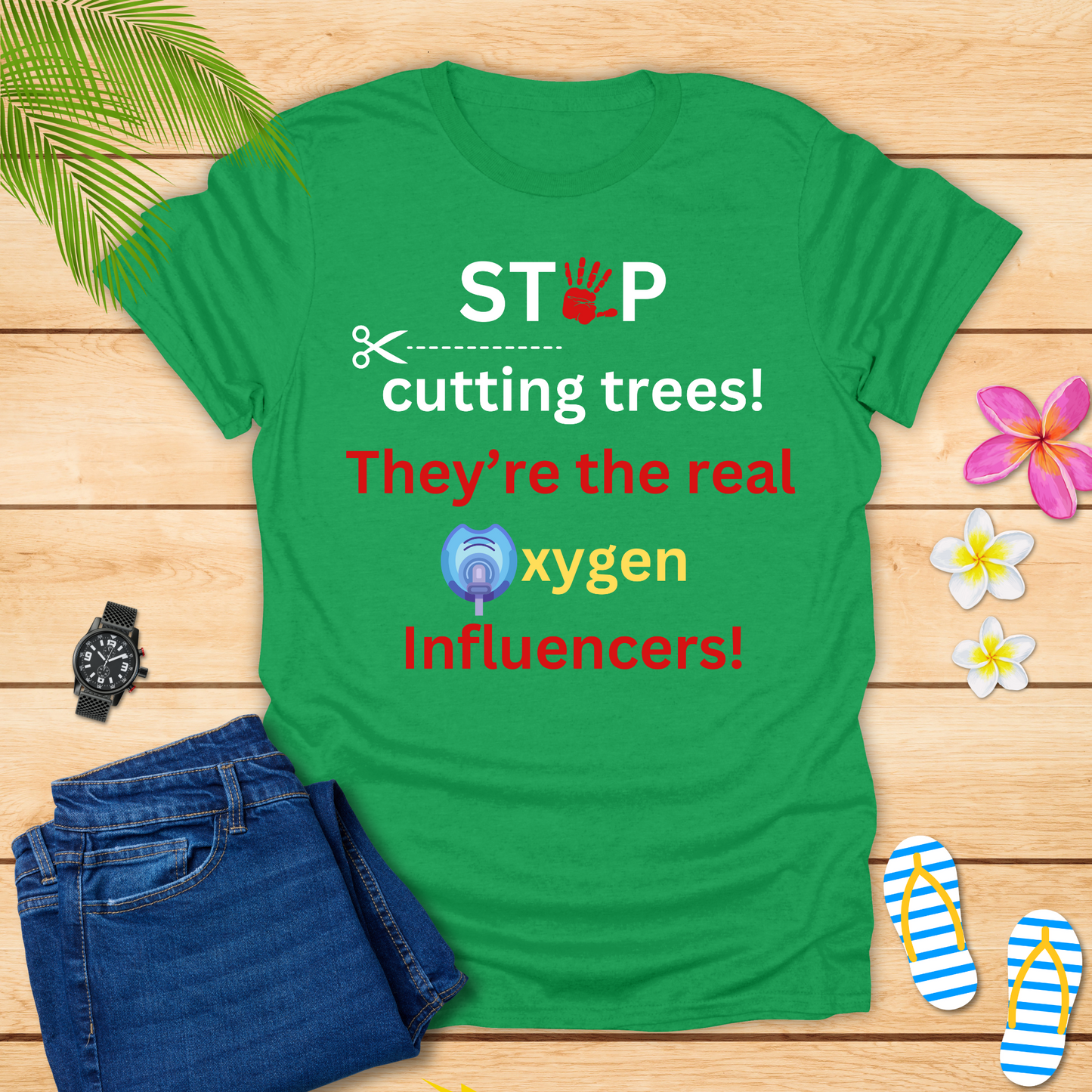 Stop Cutting Trees T-Shirt