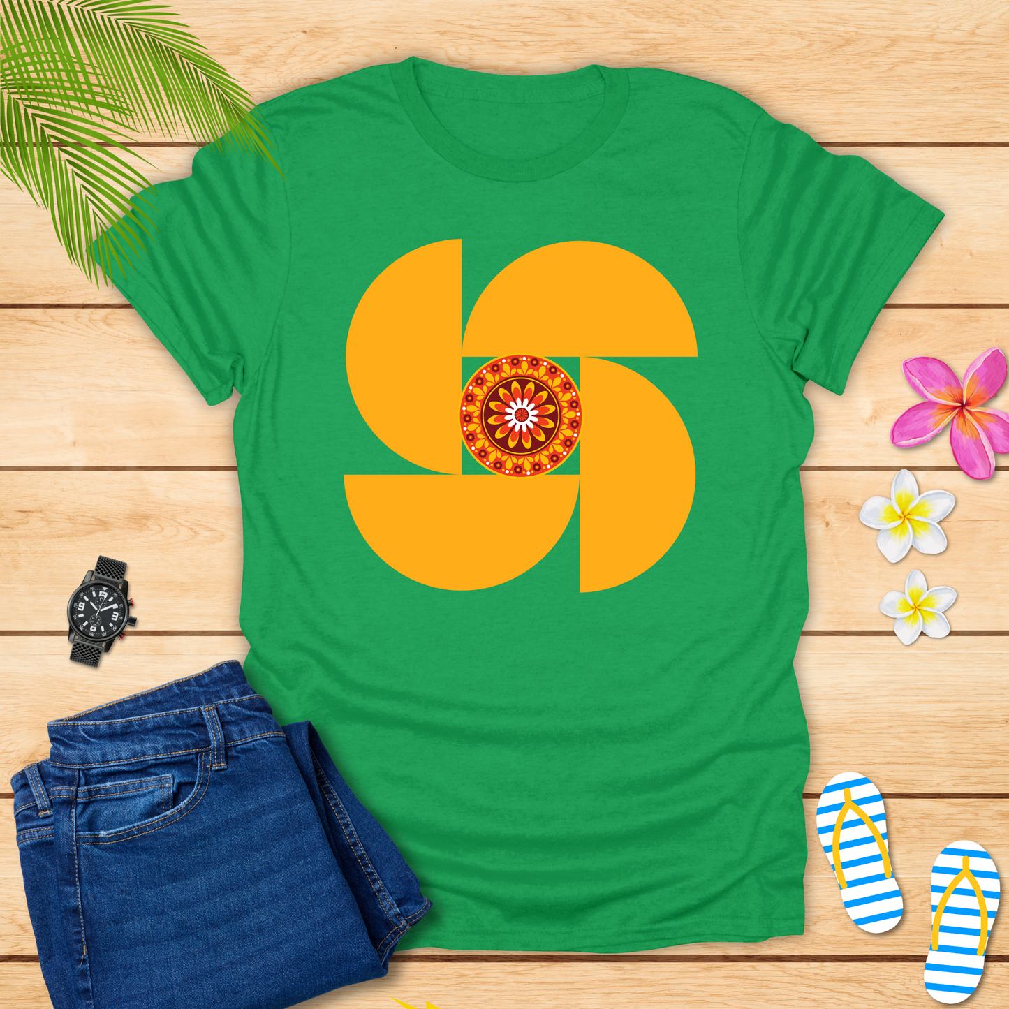 Floral Mandala T-Shirt