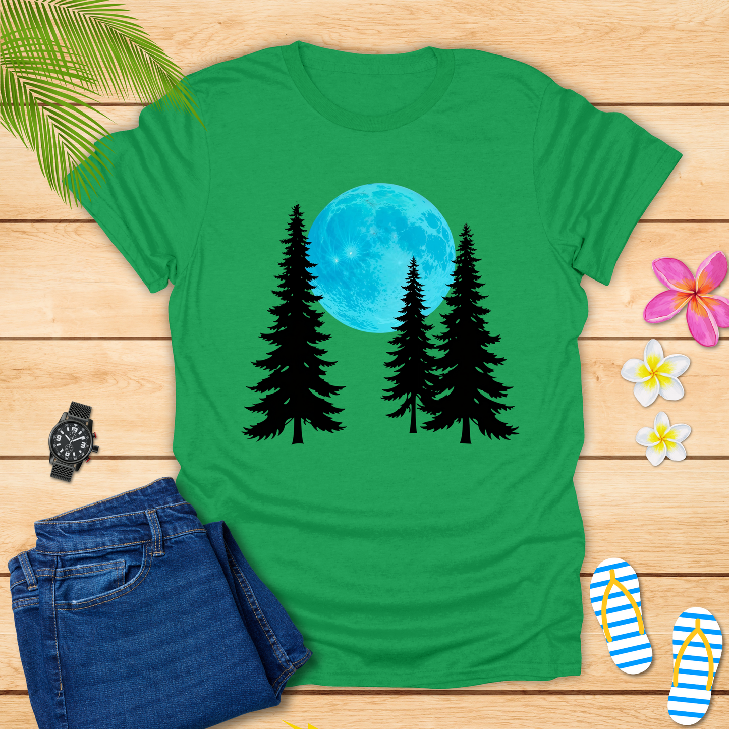 Surreal Blue Moon T-Shirt