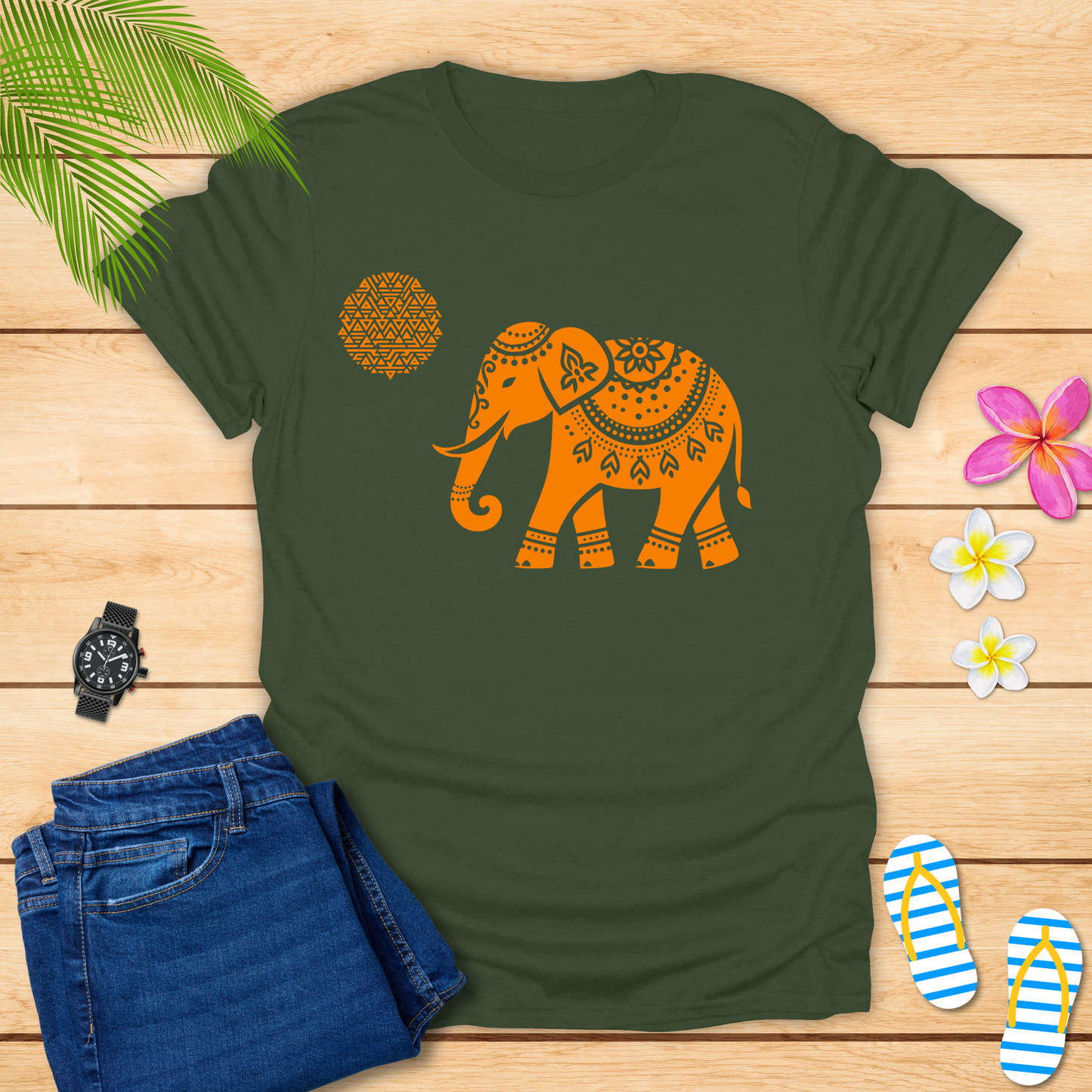 Designer Elephant T-Shirt
