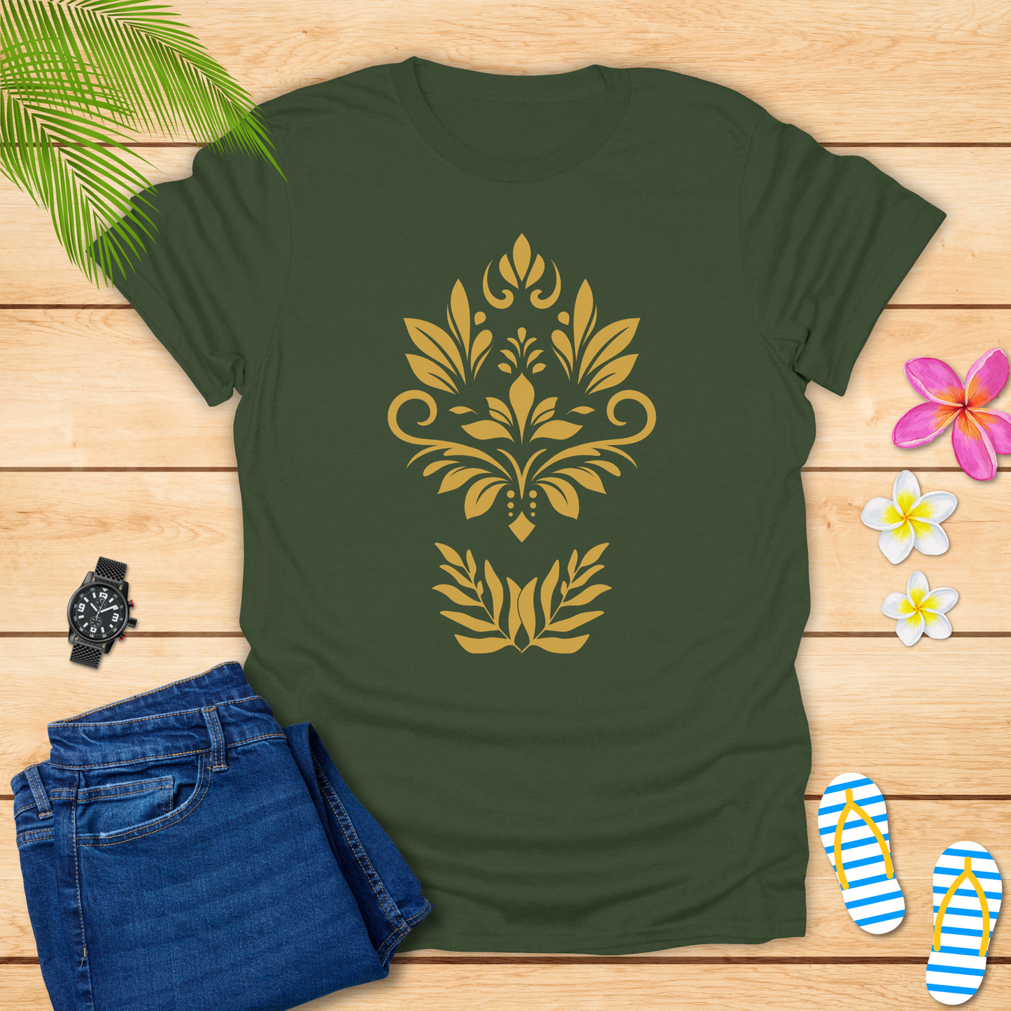 Floral Designer T-Shirt