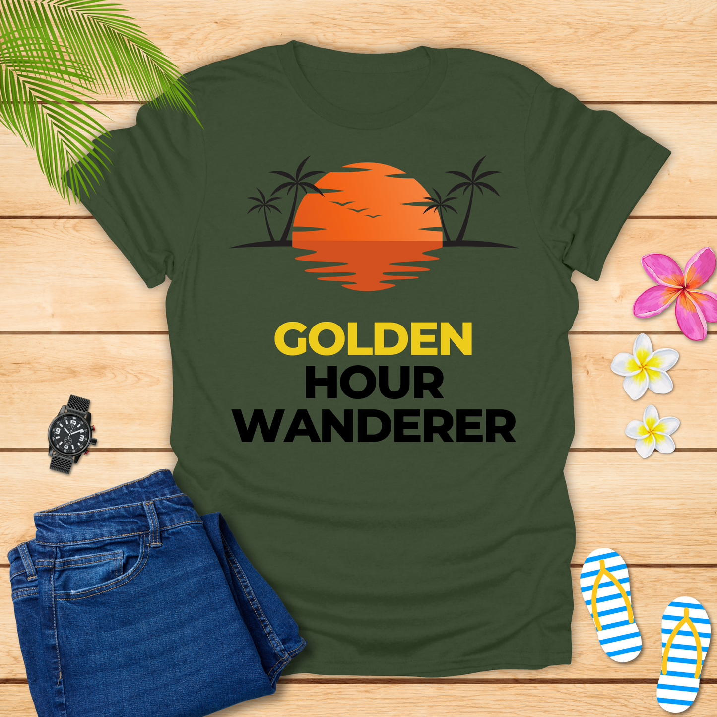 Golden Hour Wanderer T-Shirt