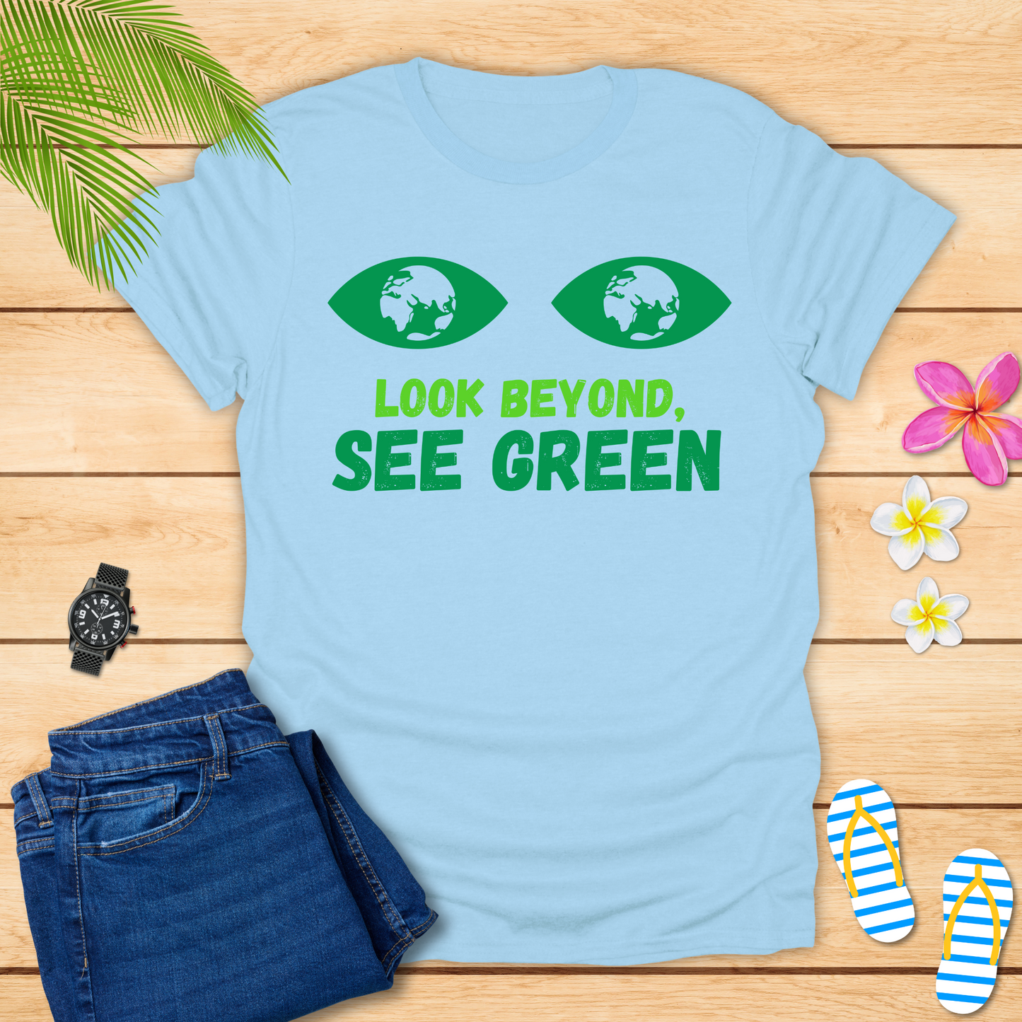 Look Beyond See Green T-Shirt