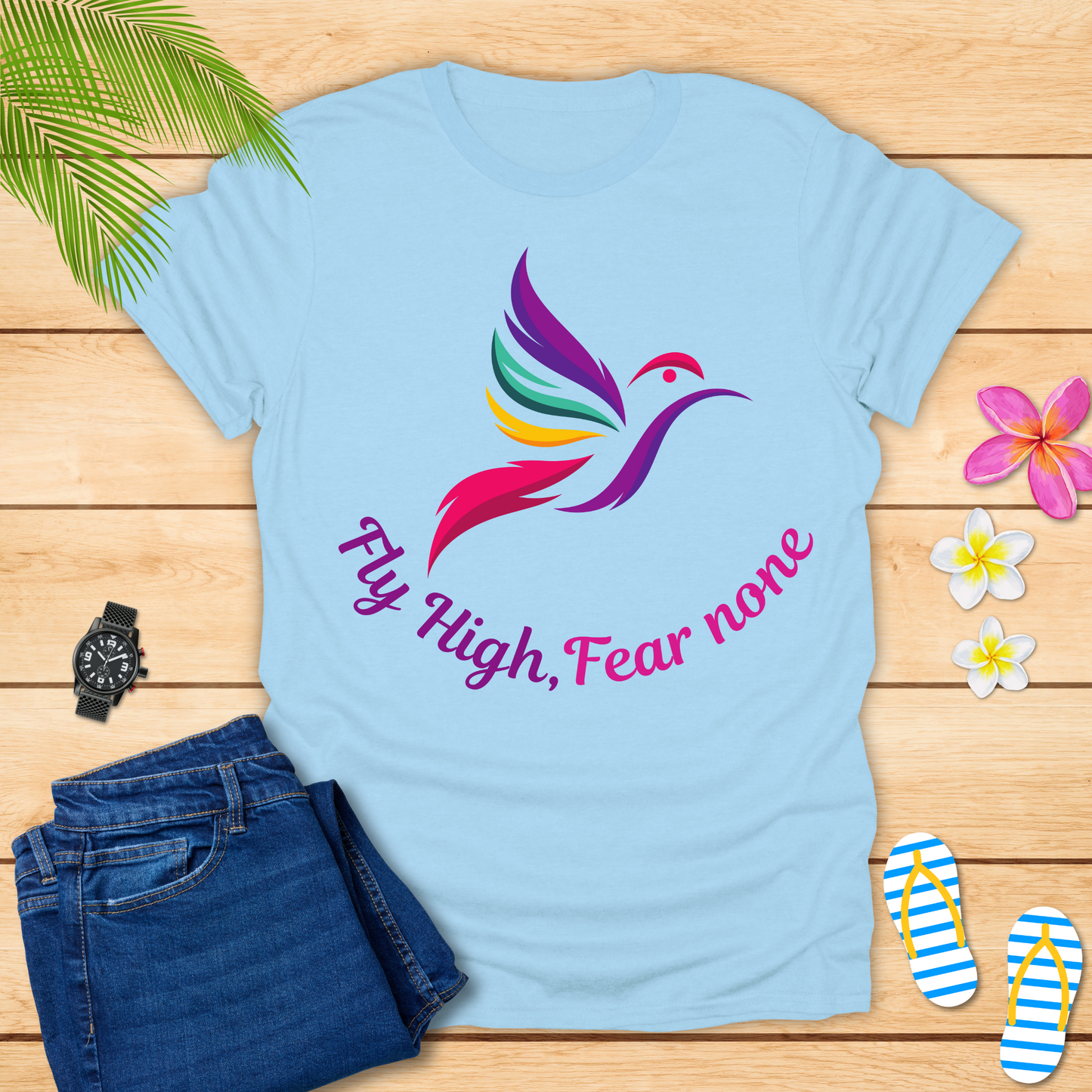 Fly High Fear None T-Shirt