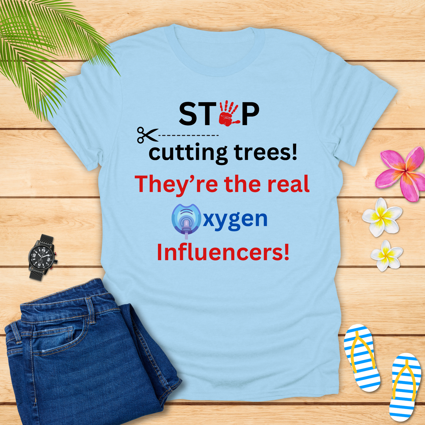 Stop Cutting Trees T-Shirt
