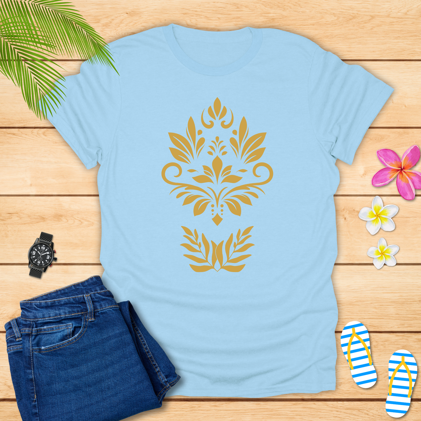 Floral Designer T-Shirt