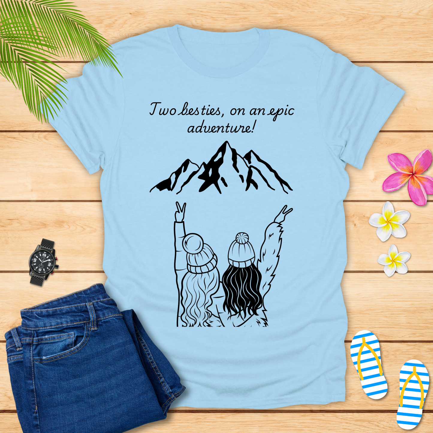 Two Besties On Epic Adventure T-Shirt