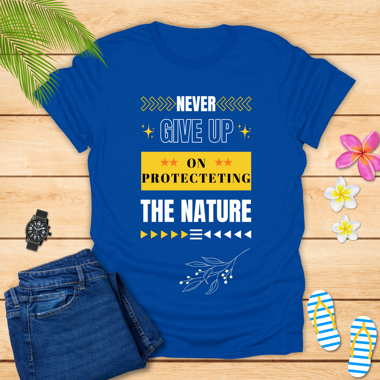 Never Give Up T-Shirt