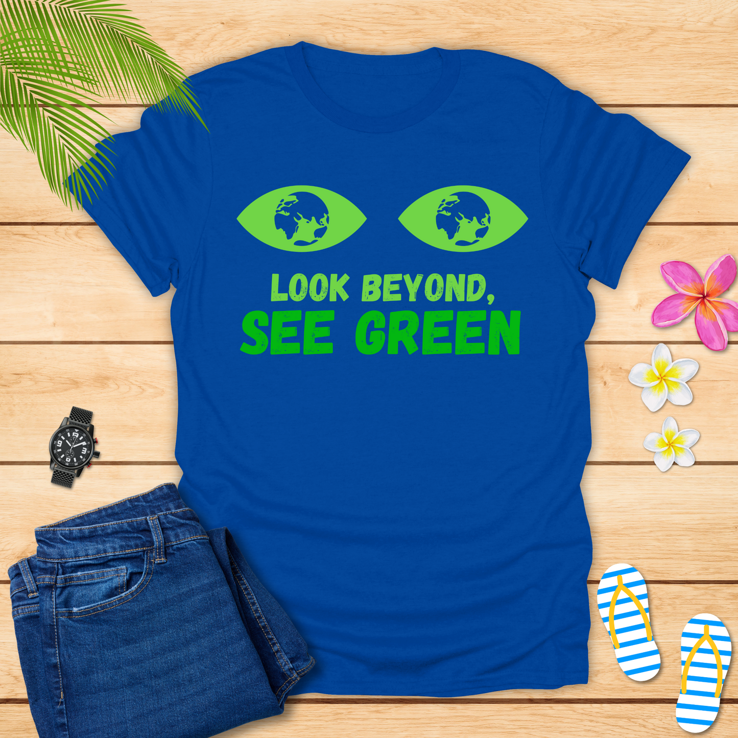Look Beyond See Green T-Shirt