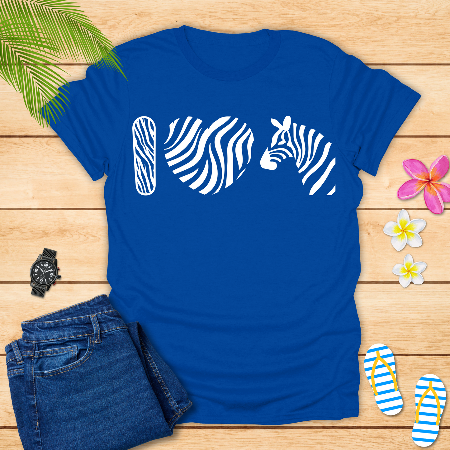 I Love Zebra T-Shirt