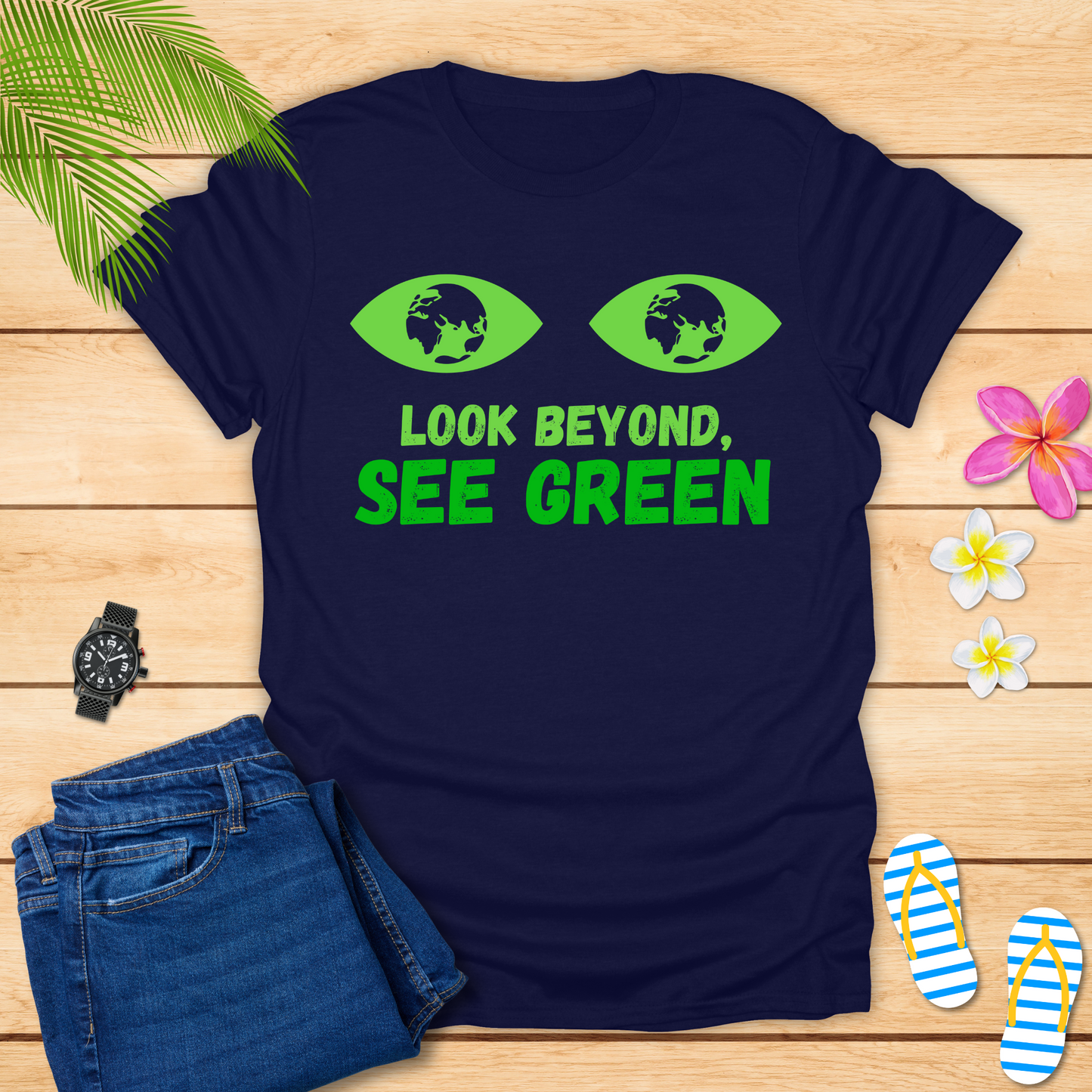 Look Beyond See Green T-Shirt