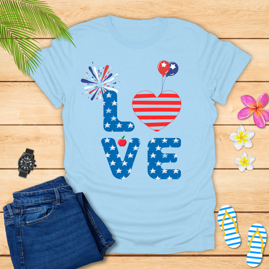 USA Love T-Shirt