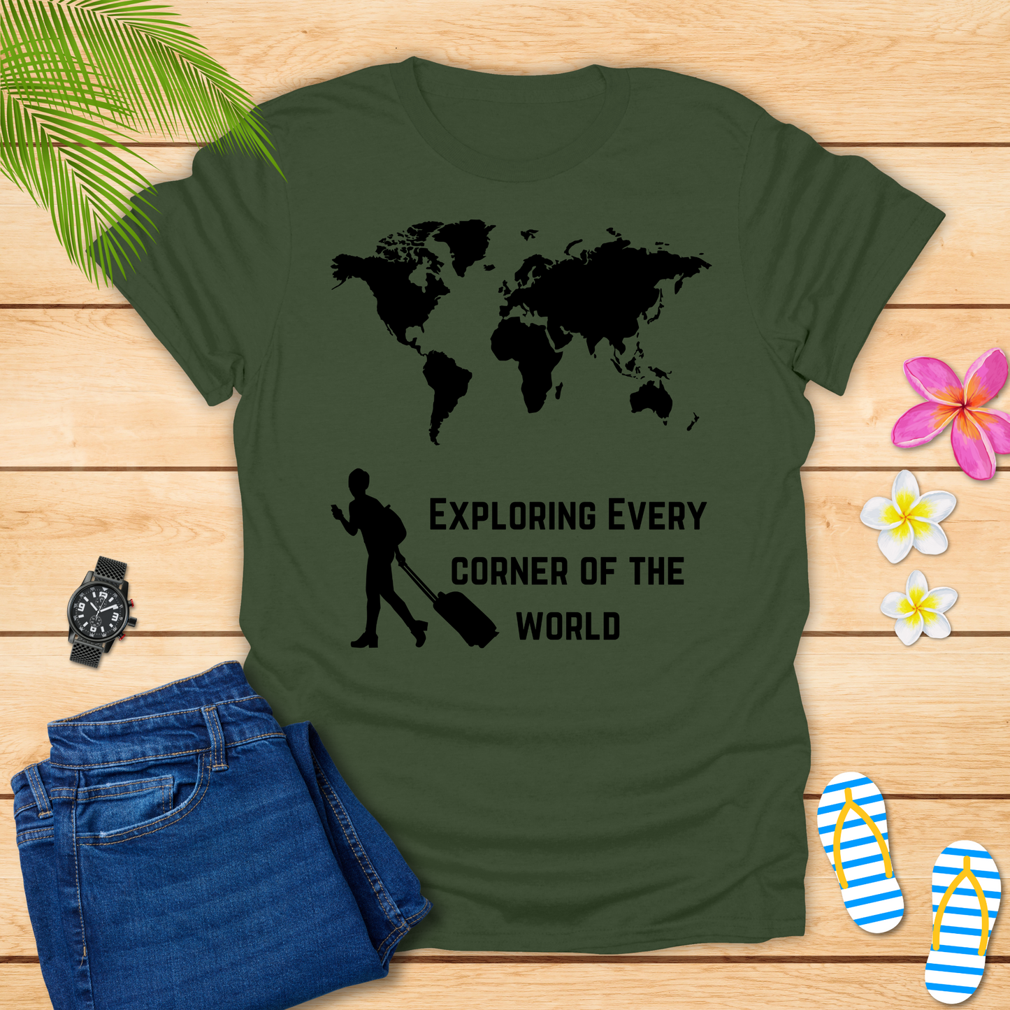 Exploring World(1) T-Shirt
